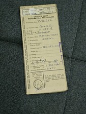 1960 (PVG 282) Austin Vintage Registration Log Book Collectable Memorabilia 