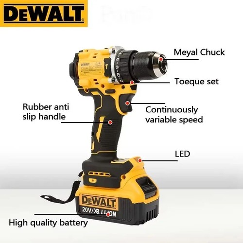 Dewalt dcd805 18v cordless - dewalt,
