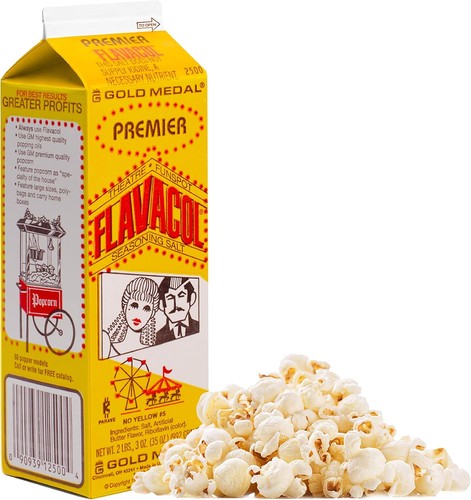 Gold medal flavacol popcorn - gold,