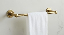 Antique Brass Towel Rail