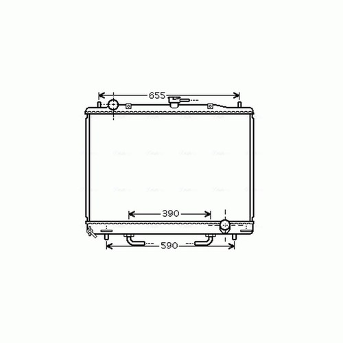 Radiator for mitsubishi shogun - mitsubishi,