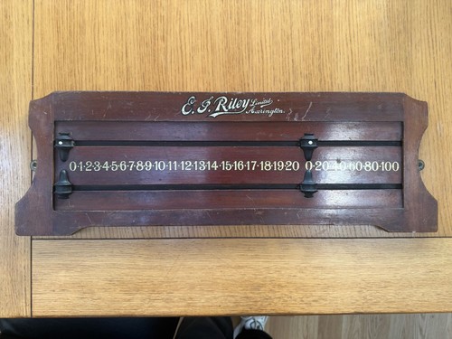 Vintage old riley wooden - old,