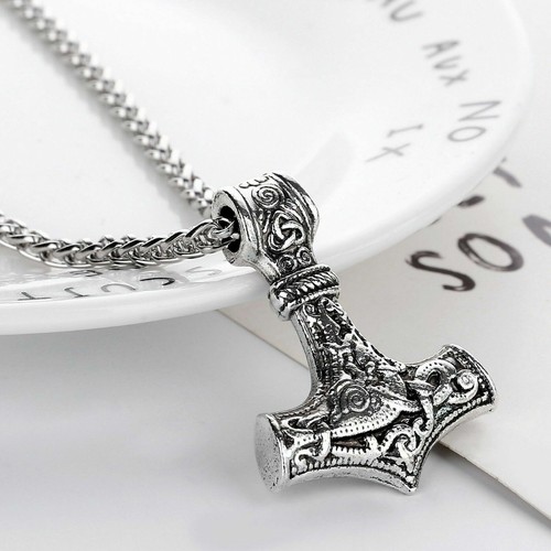 Viking thors hammer pendant - thors,