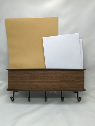 Wall mounted letter - wall, rack