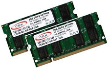 2x 2GB 4GB Apple MacBook Pro iMac mac mini RAM DDR2 667Mhz PC2-5300S CSX SODIMM