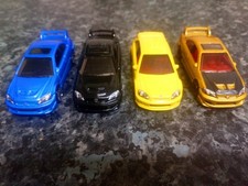 4 rare loose Hotwheels Honda