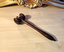 Handmade Wooden Hammer Gavel