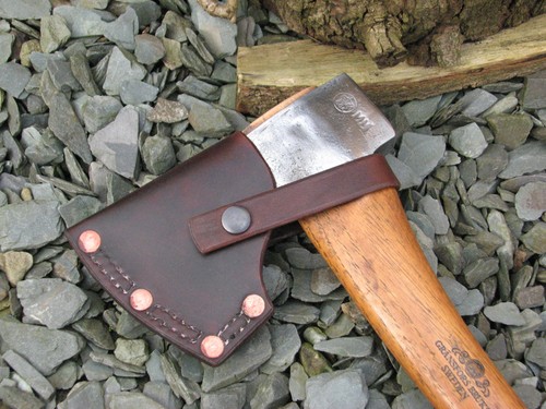 Handmade leather sheath - handmade, for