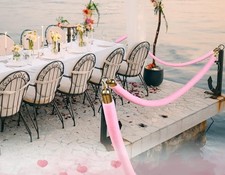 Pink Velvet Stanchion Ropes