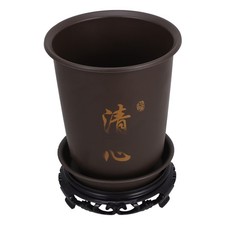  2 Pack Tall Orchid Pot Chinese Planters for Indoor Plants Pots Outdoor