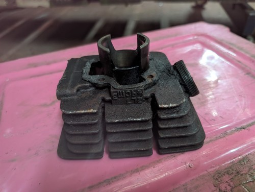 Yamaha dt50 engine barrel - yamaha, mx