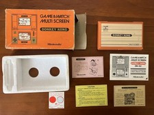 Nintendo Donkey Kong Game & Watch Box Set (DK-52) 1982