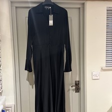 Mint Velvet Black Party Dress Size 12