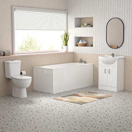 Nes home bathroom - bathroom, 1600mm