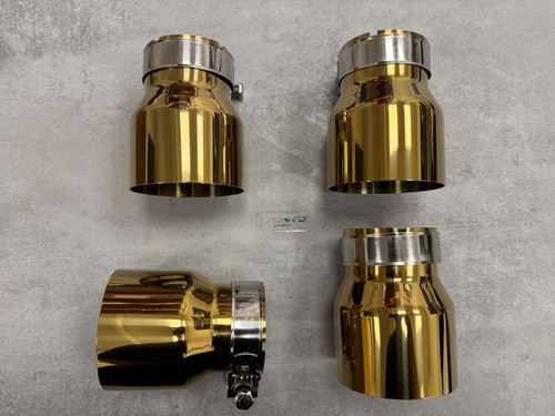 Stainless steel gold - stainless, chrome