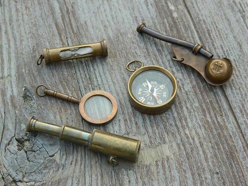 Brass nautical gift - brass,