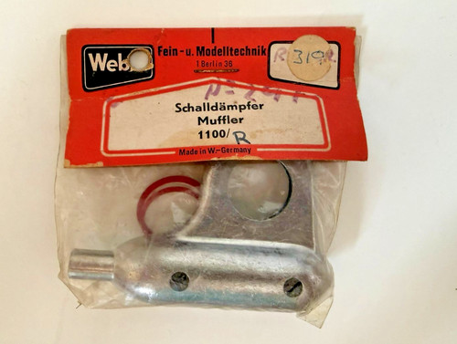 Webra muffler 1100 record - webra,