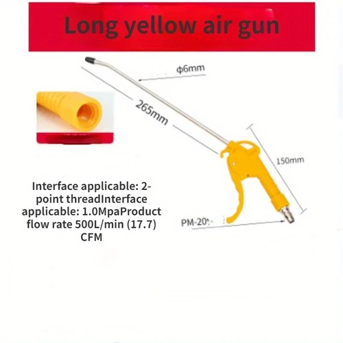 Long reach air blow - blow, nozzle