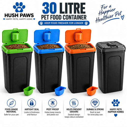 30l pet food - pet, container