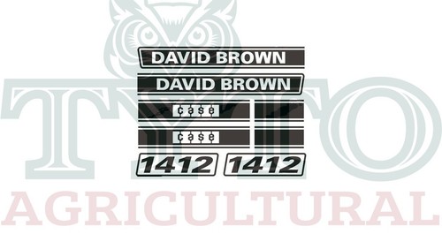 David brown 1412 tractor - david,