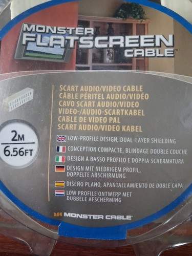 Monster flatscreen scart - scart, /