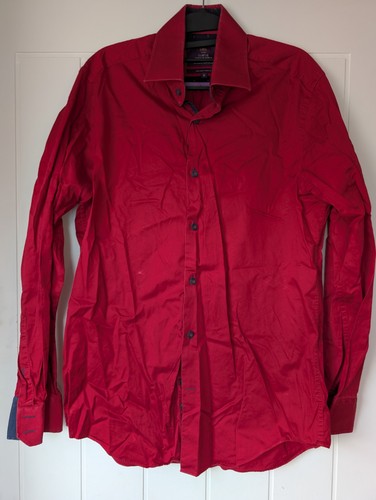 Hawes curtis red slim - &,
