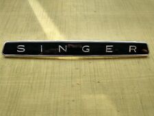 SINGER BADGE EMBLEM SCRIPT NOS
