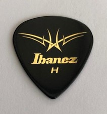 10 Ibanez Genuine Black Check Tick Guitar Picks Pick Plectrum - HEAVY 1mm thick