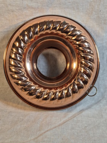 Vintage copper jelly cake - vintage,