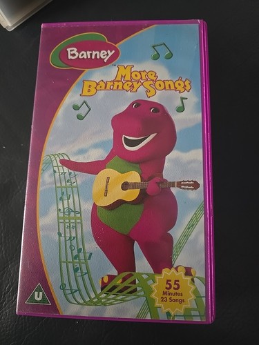 Barney more songs vhs - songs,