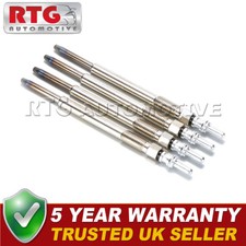 4x Diesel Heater Glow Plugs Fits Vauxhall Combo (Mk2) 1.3 CDTI