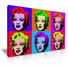 Marilyn Monroe Pop Art Canvas