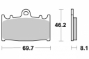 Brake pad suzuki - 650, f