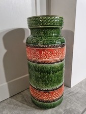 Vintage West German Floral Bay