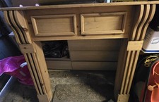 Solid Pine Wooden Fire