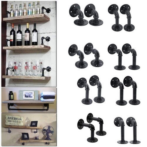 Multi size pipe shelf brackets - multi,