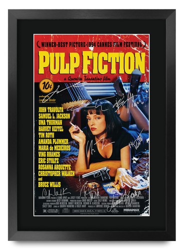 Pulp fiction movie poster - fiction,