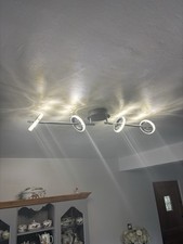 B&Q Symi 4 Light LED Diamanté