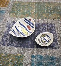 2 small vintage 1950s Norwegan