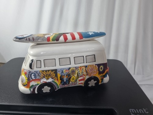 Hippy camper van - hippy, ceramic