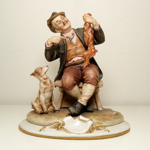 Capodimonte figurine hunter - capodimonte,