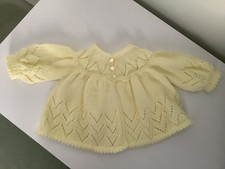 Hand Knitted Baby Matinee