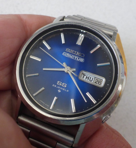 Seiko 5actus vintage gts - seiko, ss,