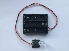 SUPERBRIGHT 5 YEARS BATT LIFE Dummy Alarm Box Security Bell Flashing 10mm LED 