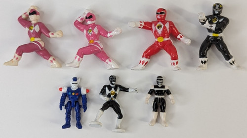 Power rangers micro figures - power,