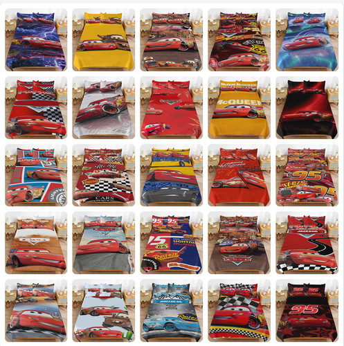 Cars lightning mcqueen quilt - lightning,