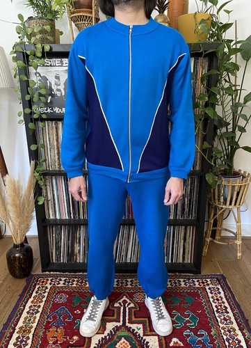 Vintage 1970s blue navy - vintage,