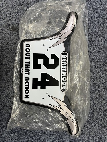 Bikes race plate - race, name