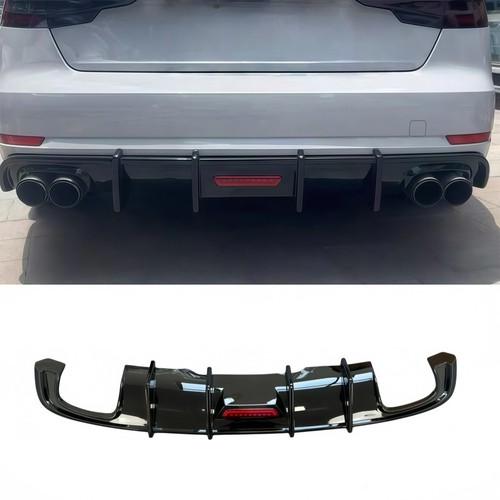 Gloss black rear bumper - gloss,