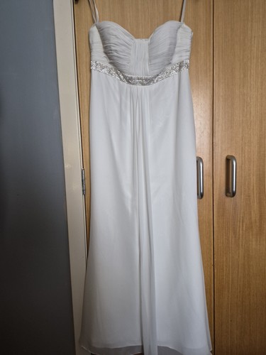 Debut white chiffon beaded - debut,